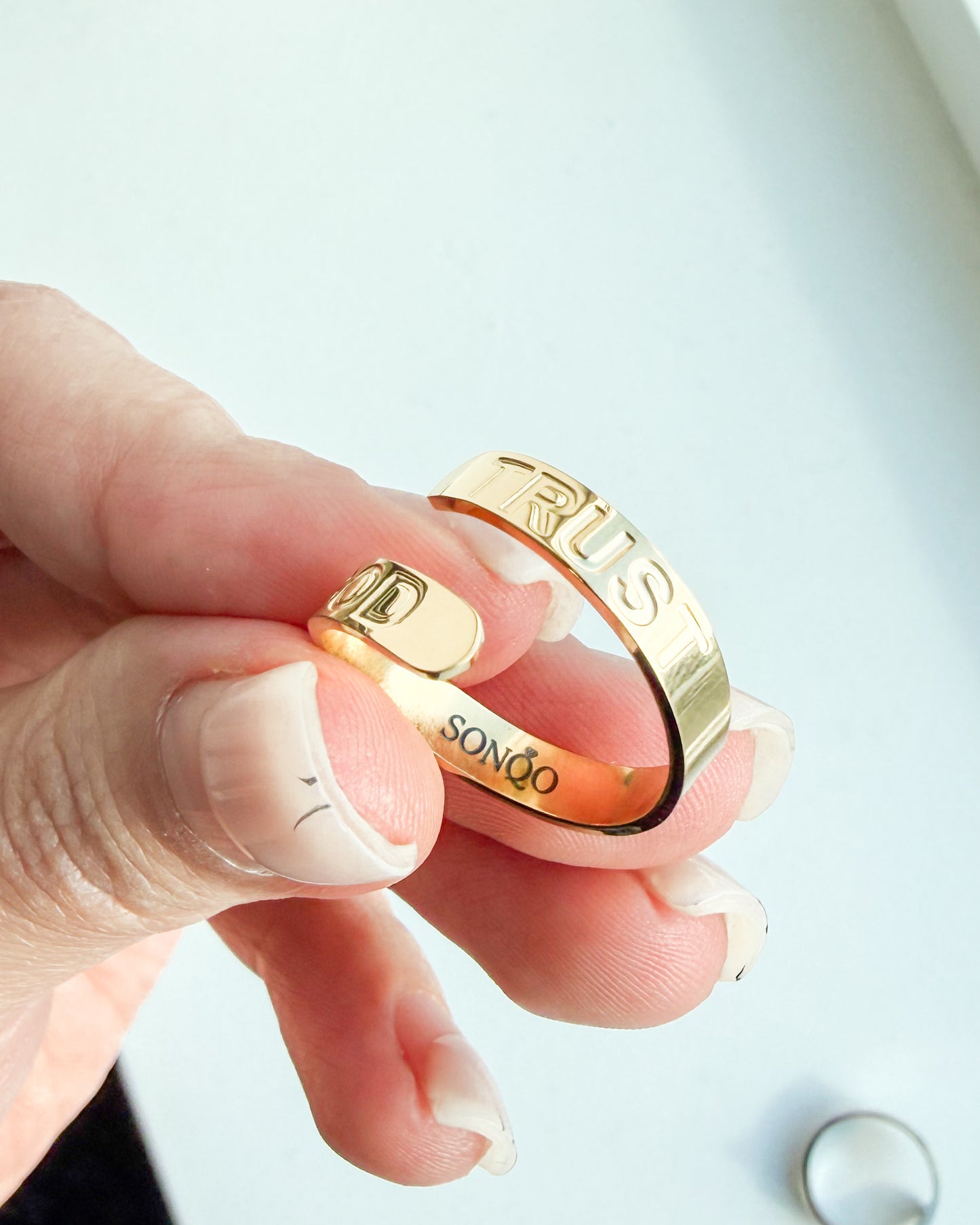 Trust God Ring - Adjustable