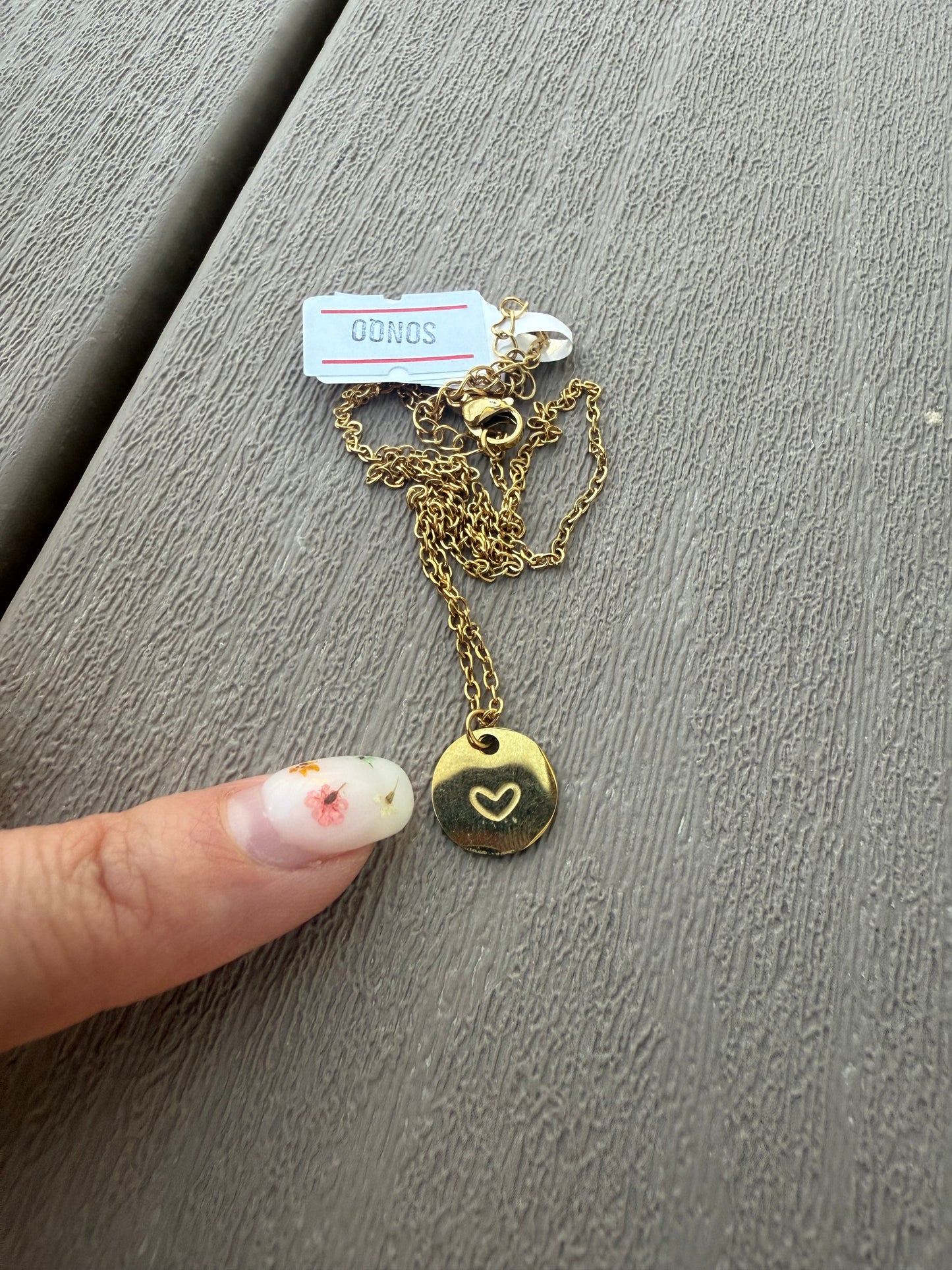 Gold Heart Necklace