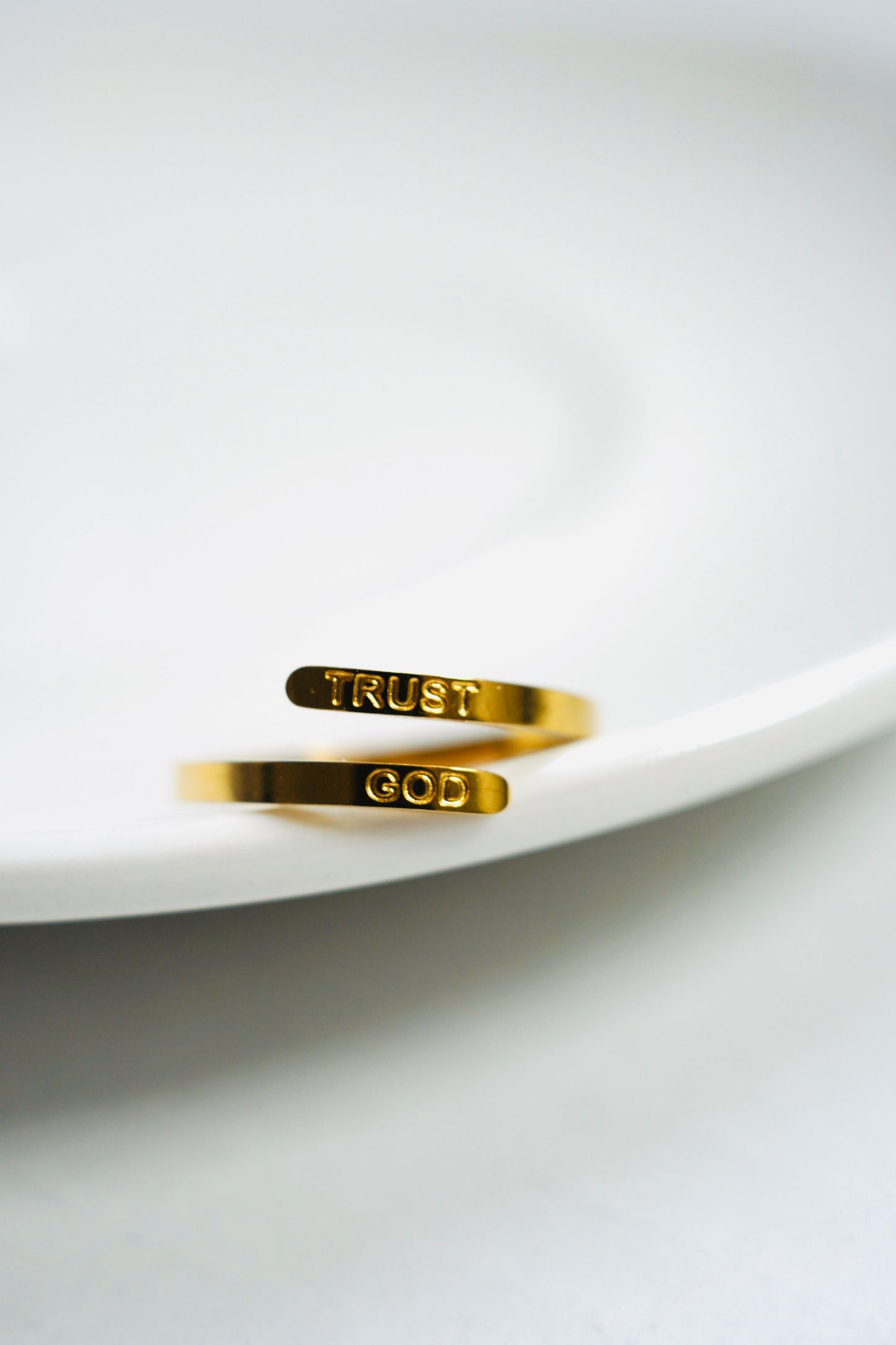 Trust God Ring - Adjustable