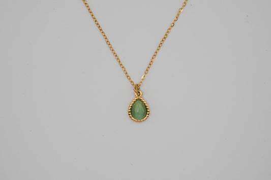 Blu Cat eye necklace