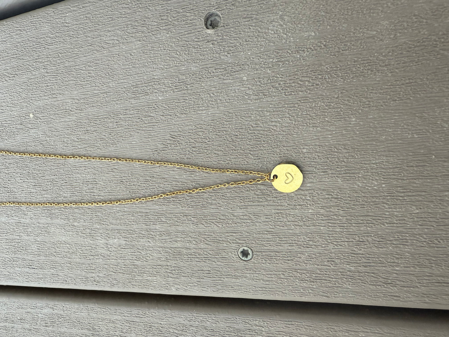 Gold Heart Necklace