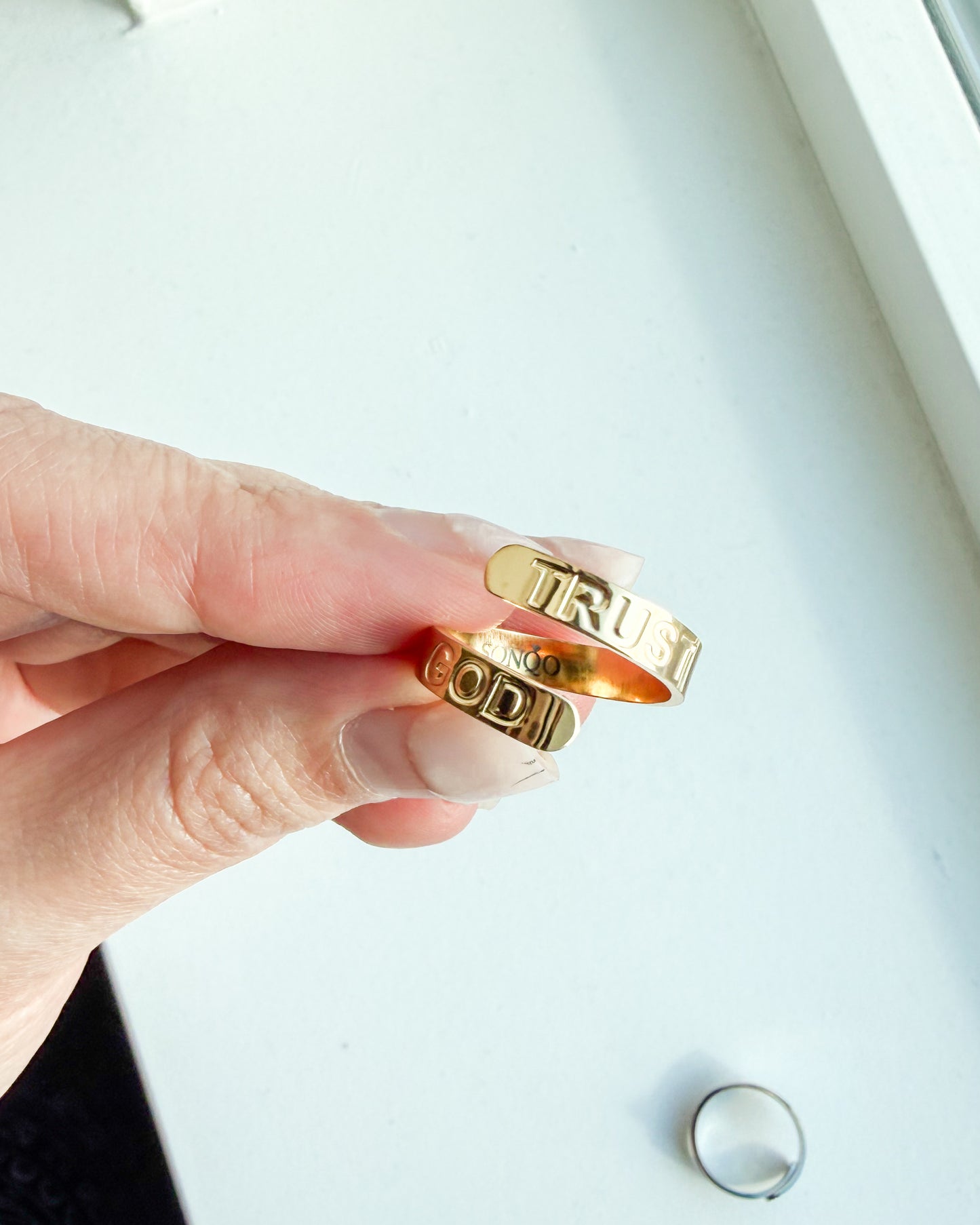 Trust God Ring - Adjustable