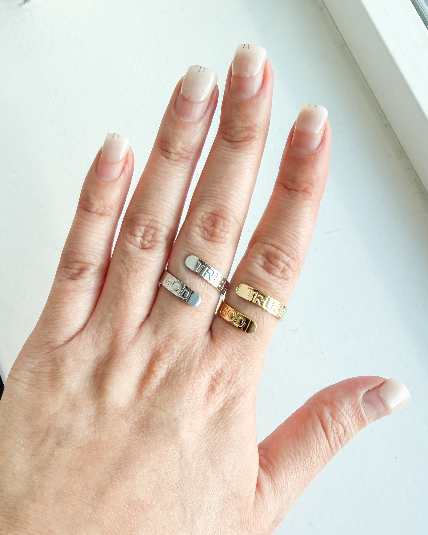 Trust God Ring - Adjustable