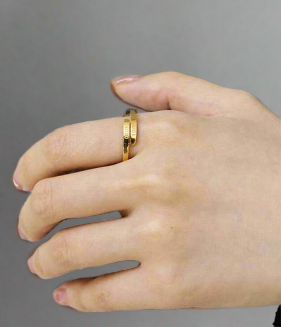 Trust God Ring - Adjustable