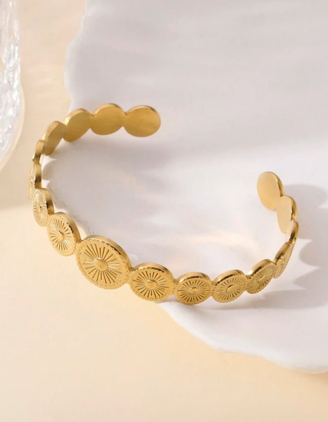 Sunny Stainless Steel cuff bracelet