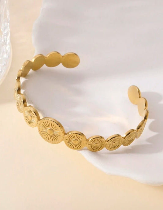Sunny Stainless Steel cuff bracelet