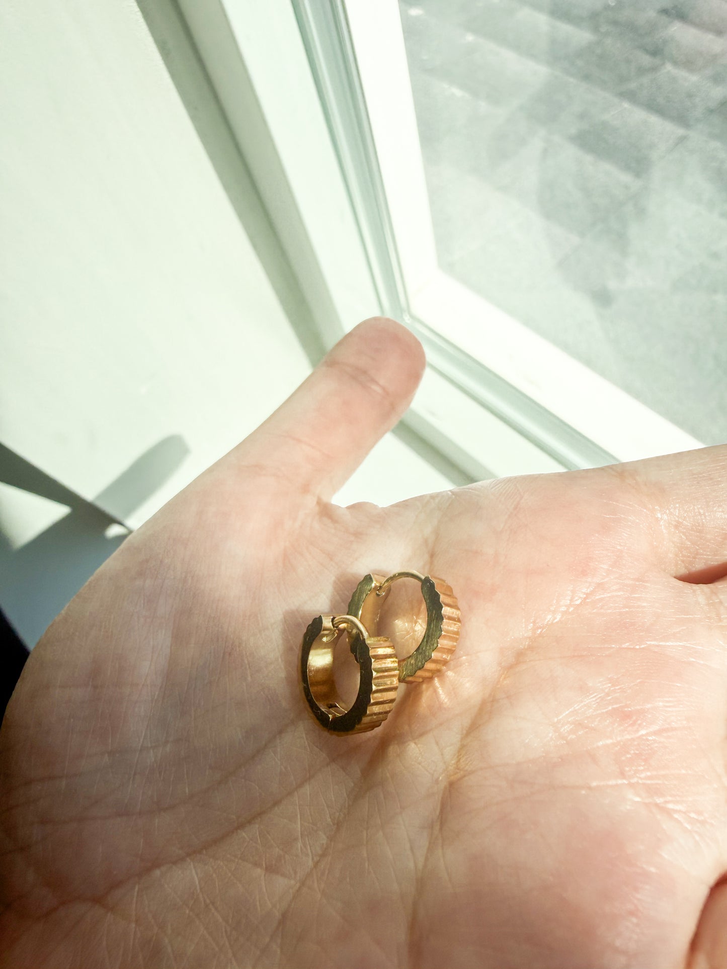Rory SS hoop earrings