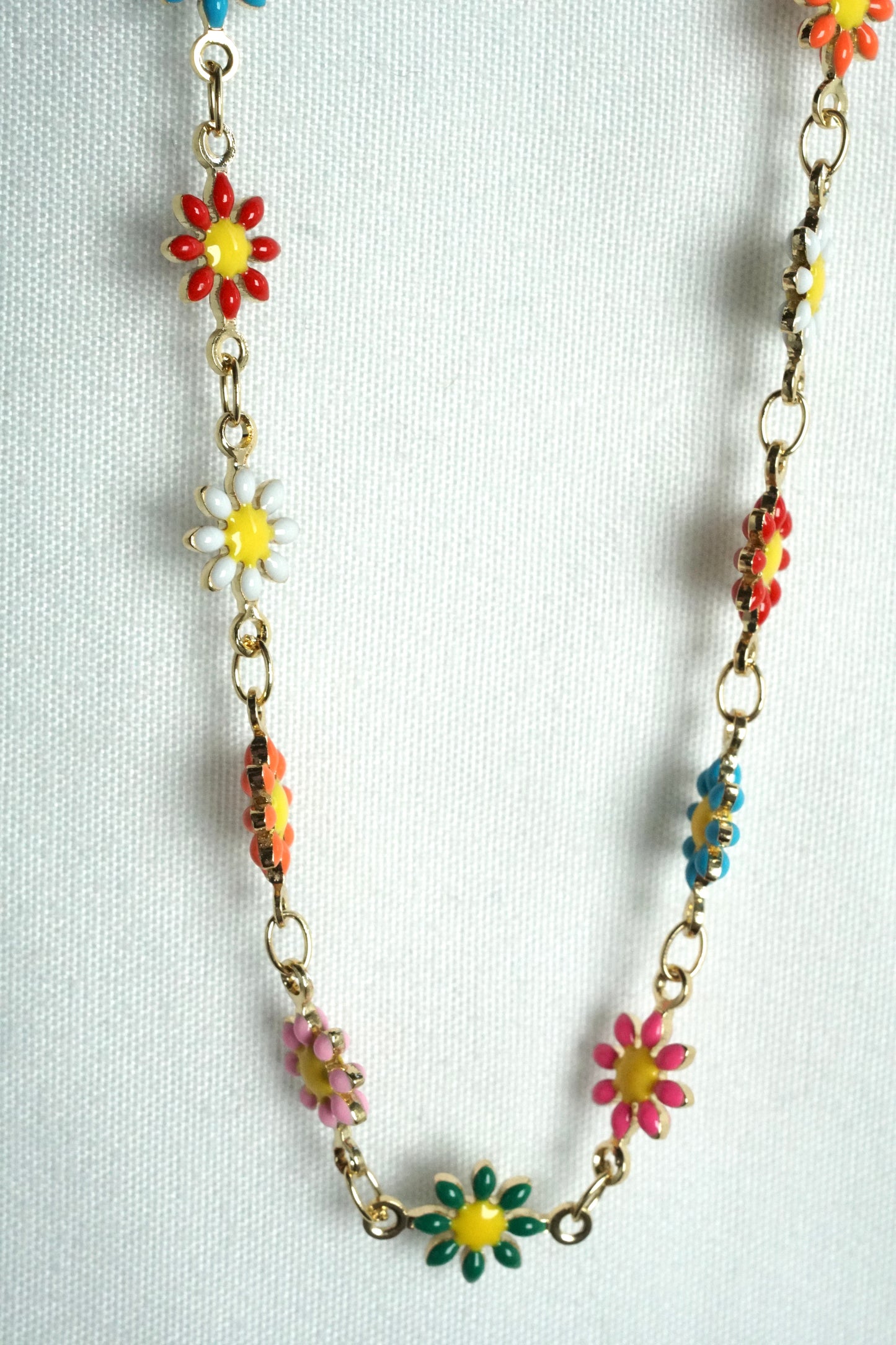 Daisy Gold Plated Necklace