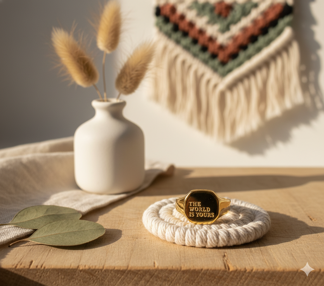 The world is yours Ring