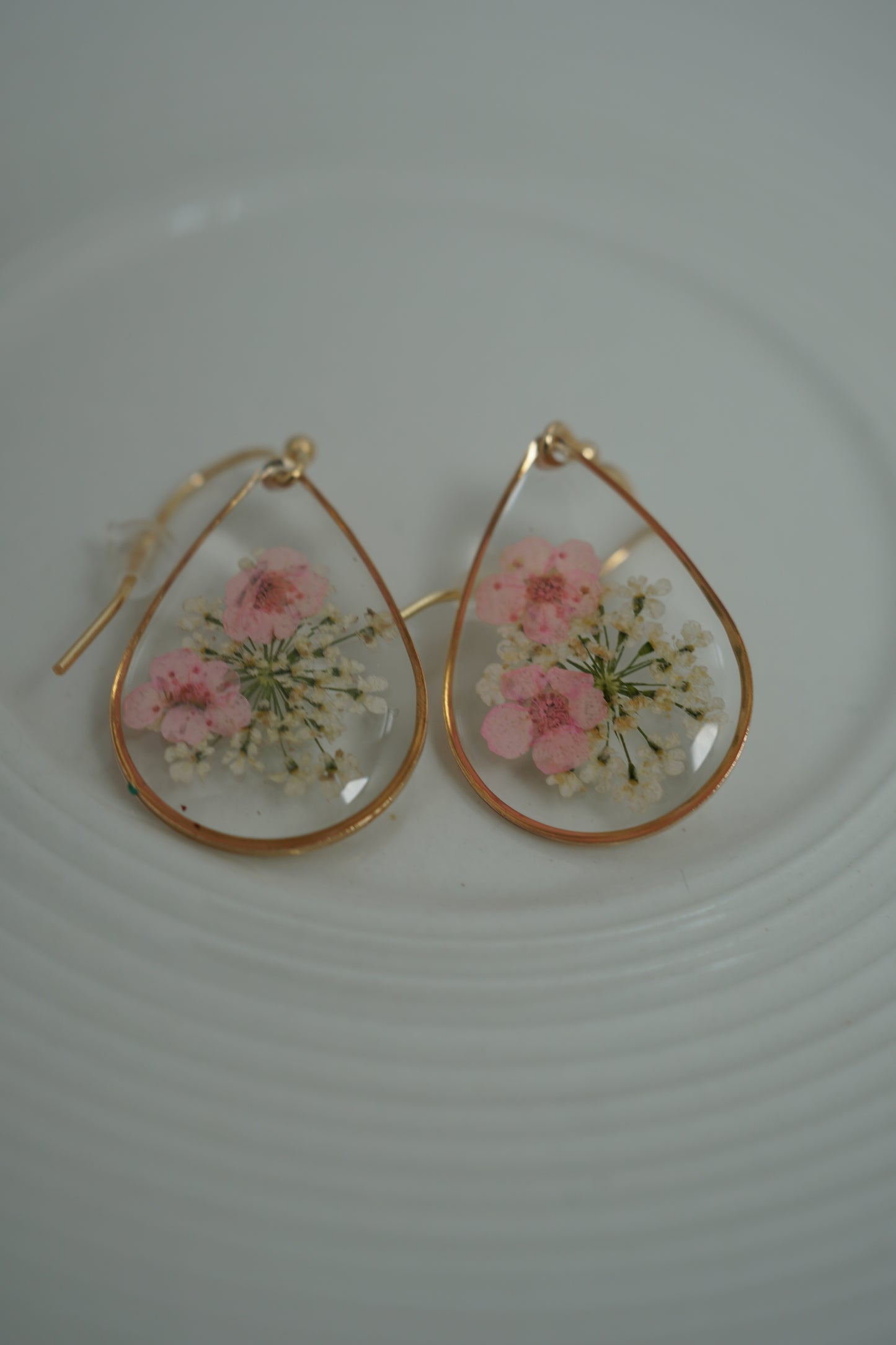 Delicate Forget-Me-Not Flower Earrings