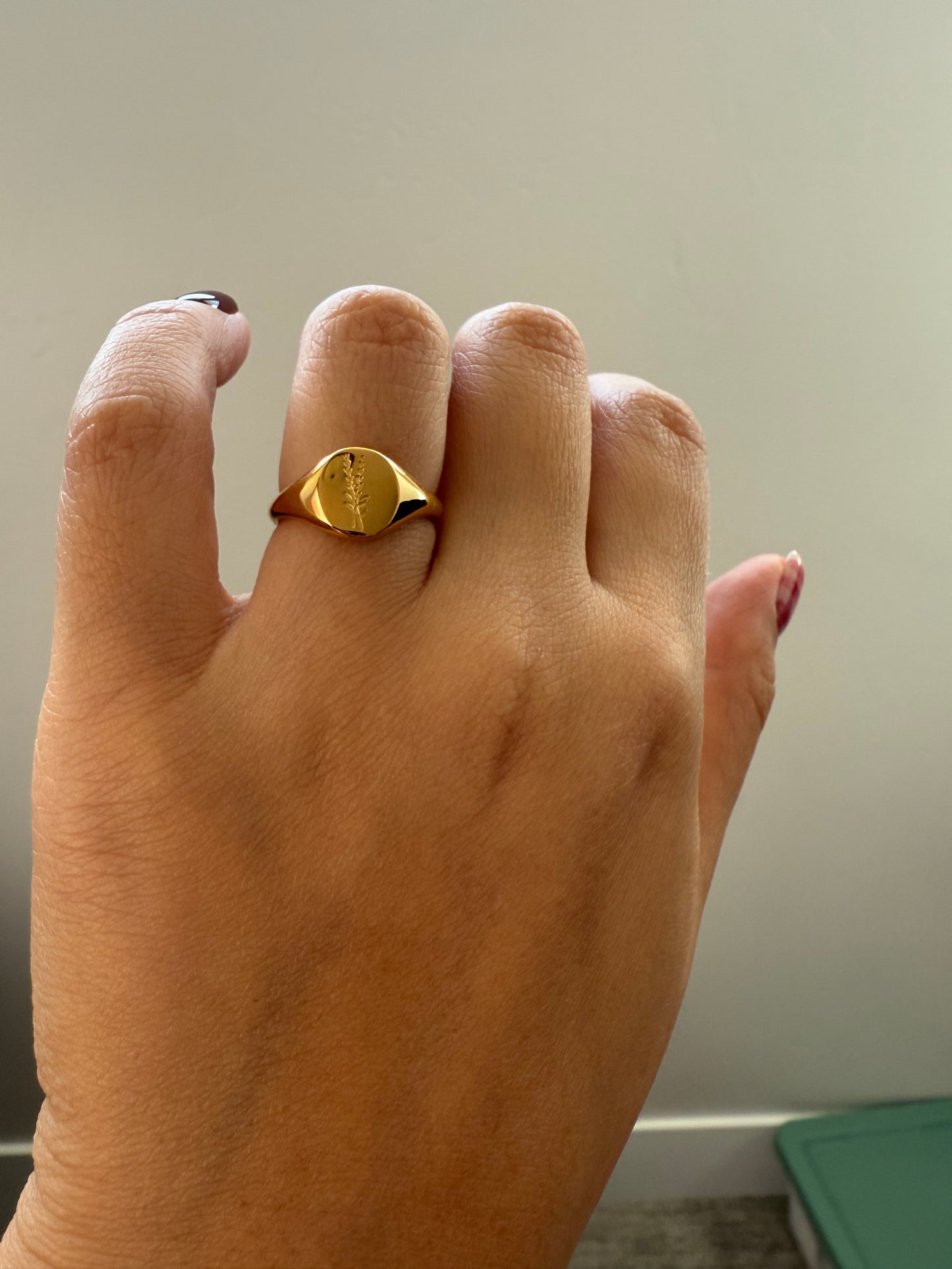 Lavender Gold Ring